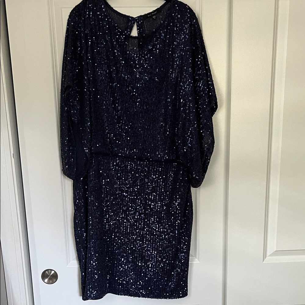 Blu Sage Midnight Sequin Gown